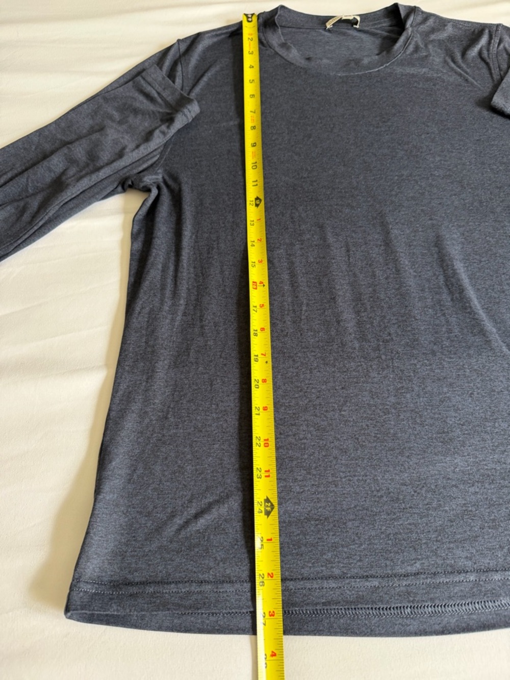 Onia "Sun Tee" Deep Indigo Long Sleeve Shirt Outdoor Casual Gorpcore - Picture 16 of 16